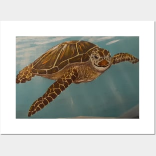 Sea Turtle Buffy Posters and Art